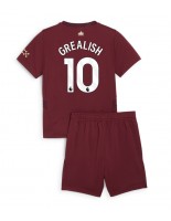 Manchester City Jack Grealish #10 Tredjedraktsett Barn 2024-25 Korte ermer (+ bukser)